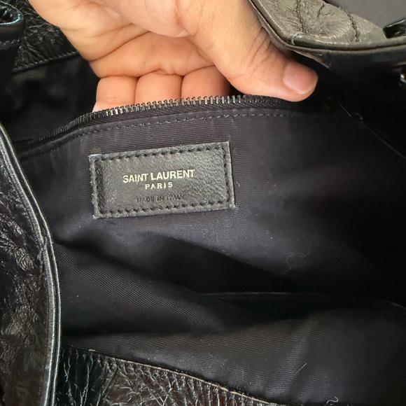 Black Leather Women's Bag - Picture 14 of 16